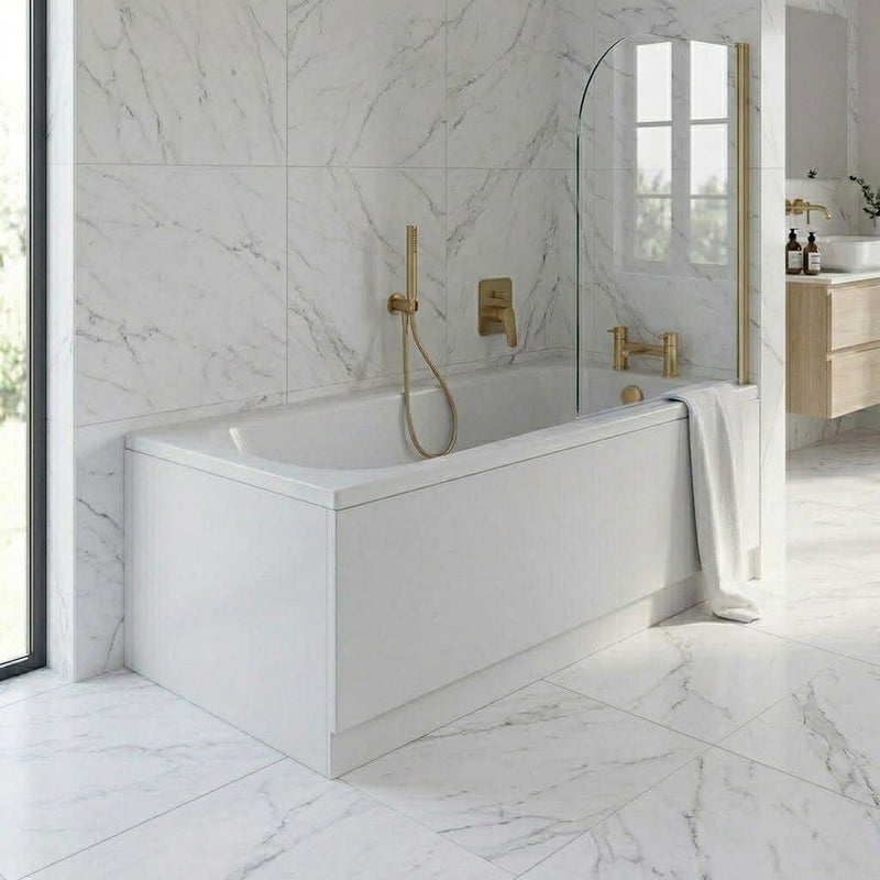 Carron Britannia Classic 1700 x 750mm Single Ended Bath - Standard & Carronite Options - Carronite