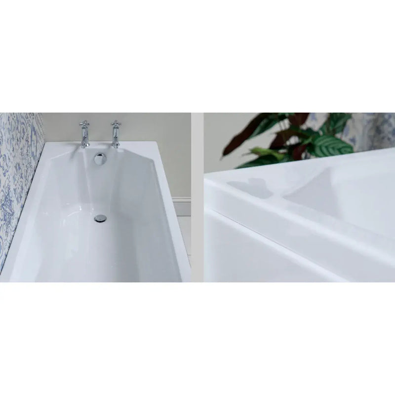 Carron Camden 1600 x 700mm Single Ended Bath - Standard & Carronite Options - Standard