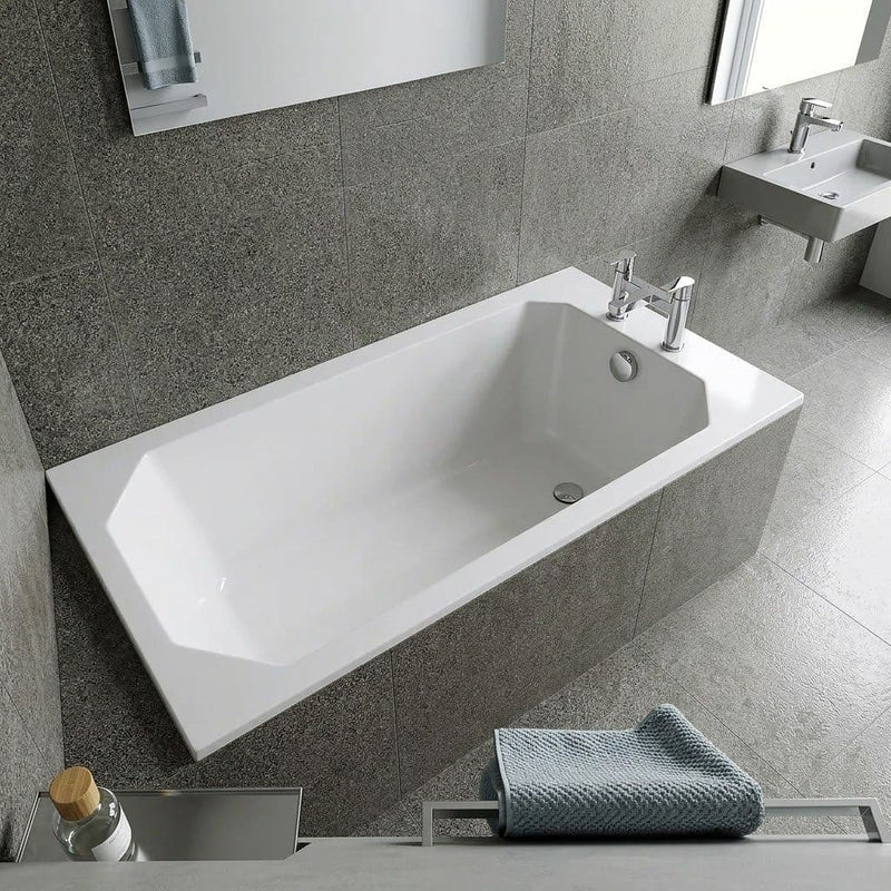 Carron Camden 1600 x 700mm Single Ended Bath - Standard & Carronite Options - Standard