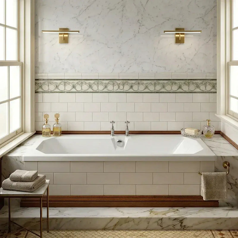 Carron Camden 1750 x 750mm Double Ended Bath - Standard & Carronite Options - Standard