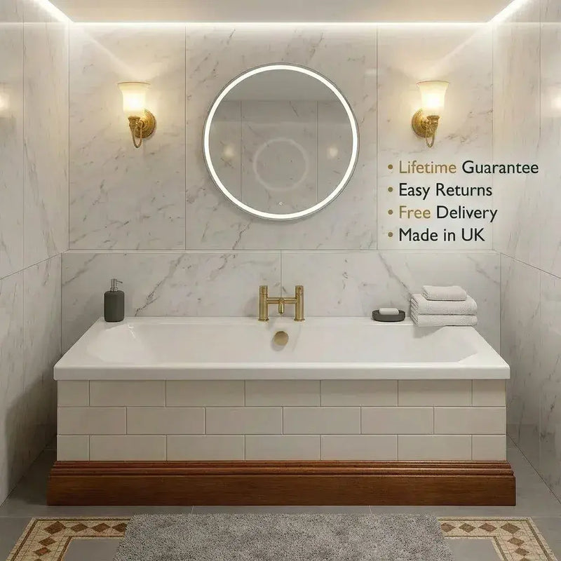 Carron Camden 1750 x 750mm Double Ended Bath - Standard & Carronite Options - Standard