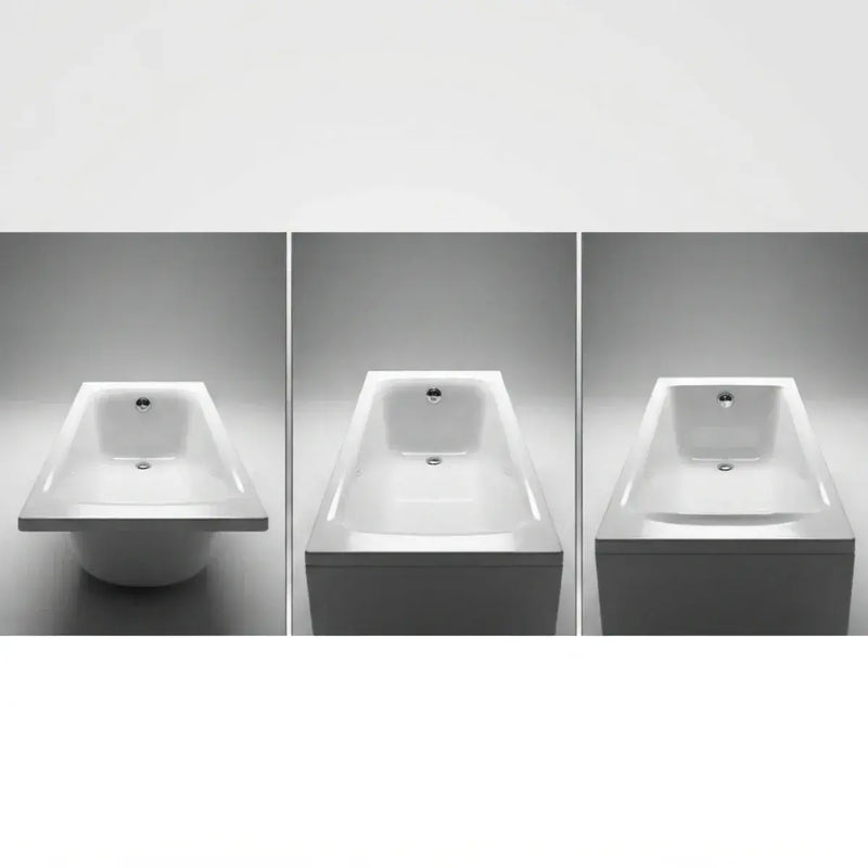 Carron Delta 1650 x 700mm Single Ended Bath - Standard & Carronite Options - Standard