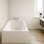 Carron Delta 1700 x 700mm Single Ended Bath - Standard & Carronite Options - Carronite