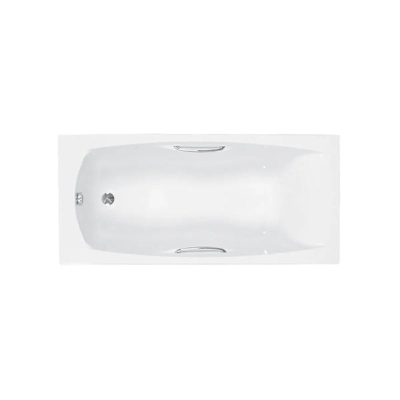 Carron Imperial 1500 x 700mm Single Ended Bath With Chrome Grips- Standard & Carronite Options - Carronite