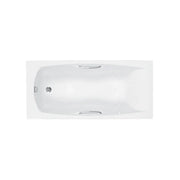 Carron Imperial 1700 x 700mm Single Ended Bath With Chrome Grips- Standard & Carronite Options - Standard