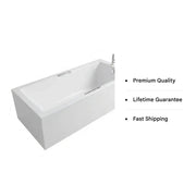 Carron Integra 1700 x 700mm Single Ended Bath with Grips - Standard & Carronite Options - Standard