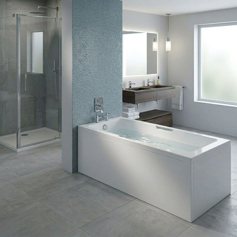 Carron Integra 1700 x 750mm Single Ended Bath - Standard & Carronite Options - Carronite