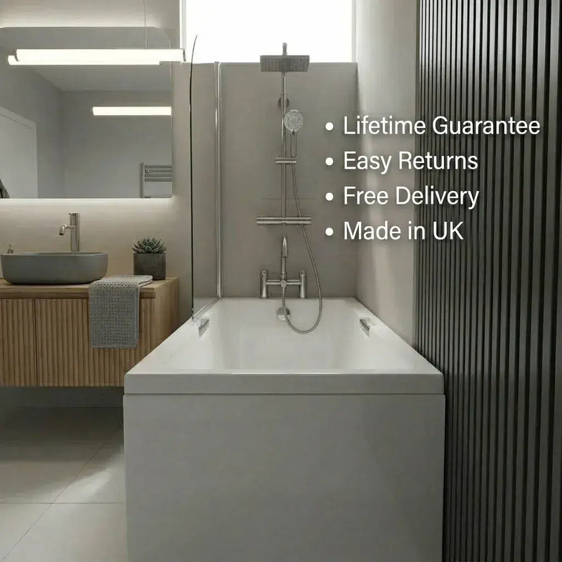 Carron Integra 1700 x 800mm Single Ended Bath - Standard & Carronite Options - Standard