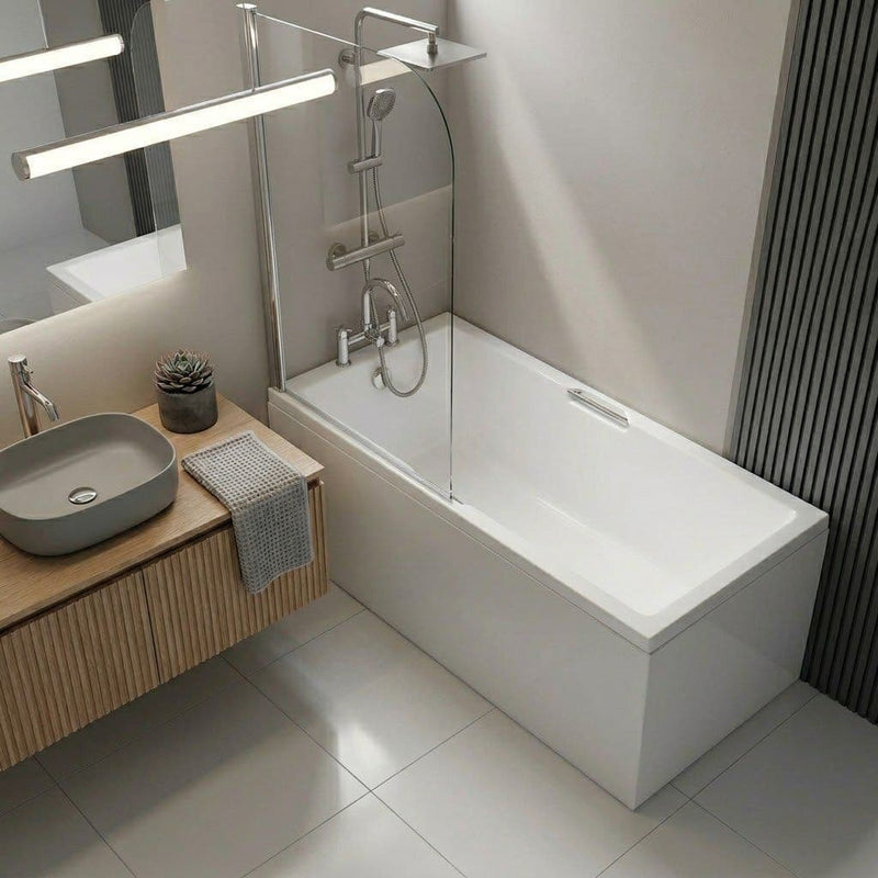 Carron Integra Eco 1600 x 700mm Single Ended Bath - Standard & Carronite Options - Carronite
