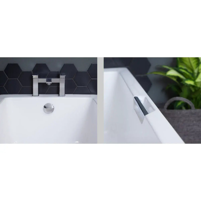 Carron Integra Eco (430Height) 1700 x 700mm Single Ended Bath - Standard & Carronite Options - Carronite