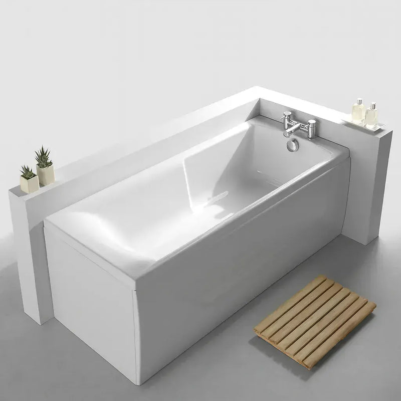 Carron Matrix 1600 x 700mm Single Ended Bath - Standard & Carronite Options - Reinforced