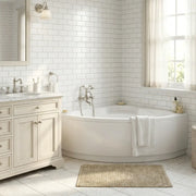 Carron Monarch 1300 x 1300mm Corner Bath Standard & Carronite Options - Carronite
