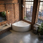 Carron Monarch 1300 x 1300mm Corner Bath Standard & Carronite Options - Standard