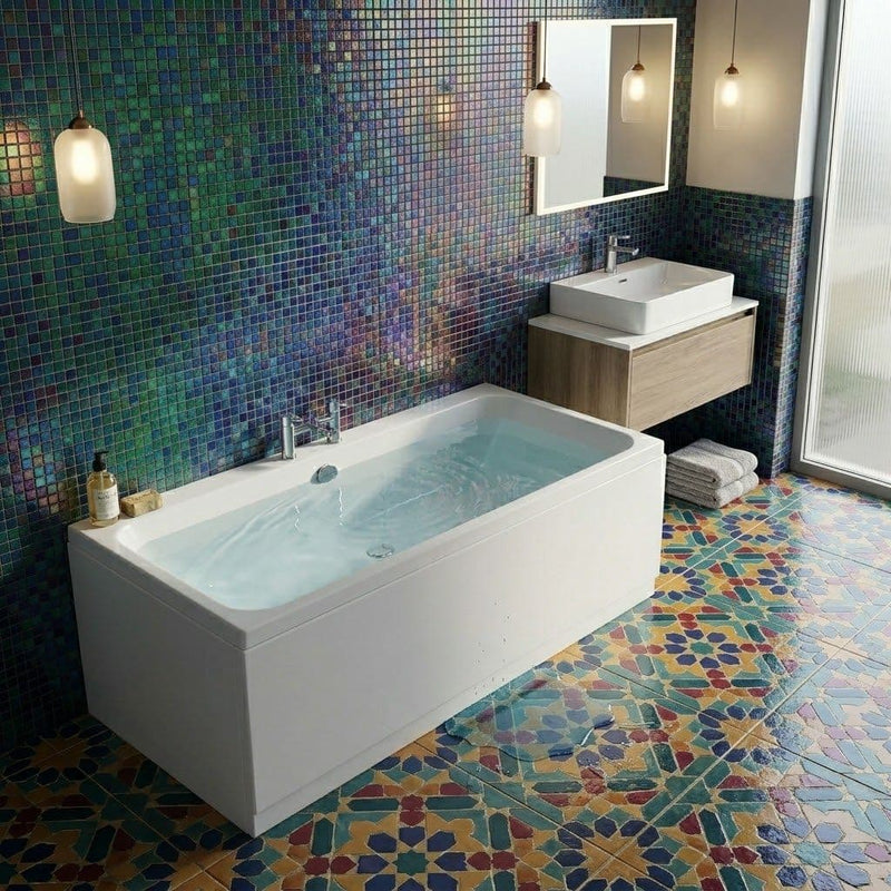 Carron Profile 1650 x 700 Double Ended Bath - Standard & Carronite Options - Carronite
