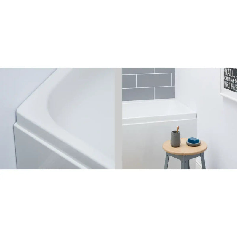 Carron Profile 1800 x 700 Double Ended Bath - Standard & Carronite Options - Carronite
