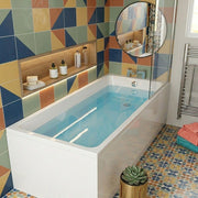 Carron Profile 1800 x 700mm Single Ended Bath - Standard & Carronite Options - Carronite