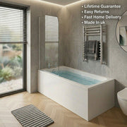Carron Quantum 1500 x 700mm Single Ended Bath - Standard & Carronite Options - Carronite