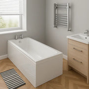Carron Quantum 1500 x 700mm Single Ended Bath - Standard & Carronite Options - Standard