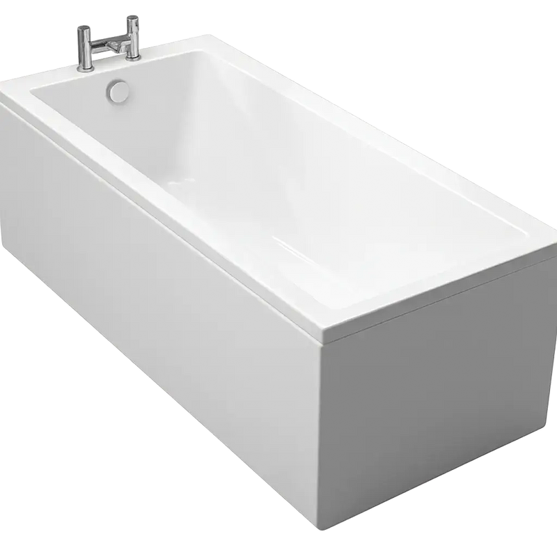 Carron Quantum 1500 x 700mm Single Ended Bath - Standard & Carronite Options - Standard