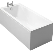 Carron Quantum 1500 x 700mm Single Ended Bath - Standard & Carronite Options - Carronite