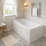 Carron Quantum 1700 x 700mm Single Ended Bath - Standard & Carronite Options - Standard