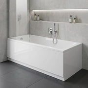 Carron Quantum 1700 x 700mm Single Ended Bath - Standard & Carronite Options - Carronite