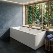 Carron Quantum 1700 x 750 Double Ended Bath - Standard & Carronite Options - Standard