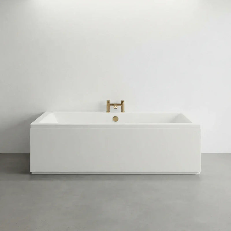 Carron Quantum 1800 x 800 Double Ended Bath - Standard & Carronite Options - Standard