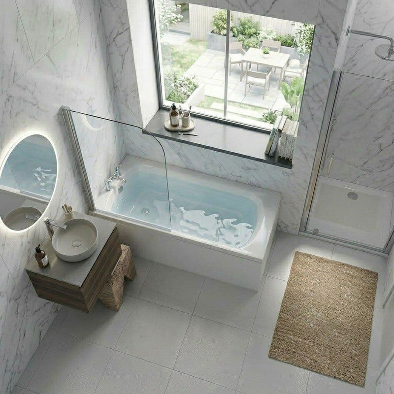 Carron Sigma 1700 x 800mm Single Ended Bath - Standard & Carronite Options - Carronite