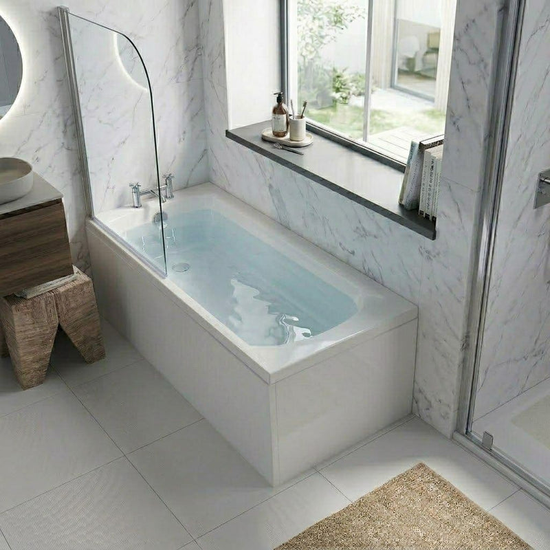 Carron Sigma 1800 x 800mm Single Ended Bath - Standard & Carronite Options - Standard