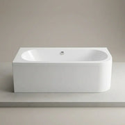 Carron Status 1600mm x 725mm Right-Hand Offset J-Shaped Corner Bath - Standard