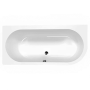 Carron Status 1700mm x 725mm Right-Hand Offset J-Shaped Corner Bath - Standard
