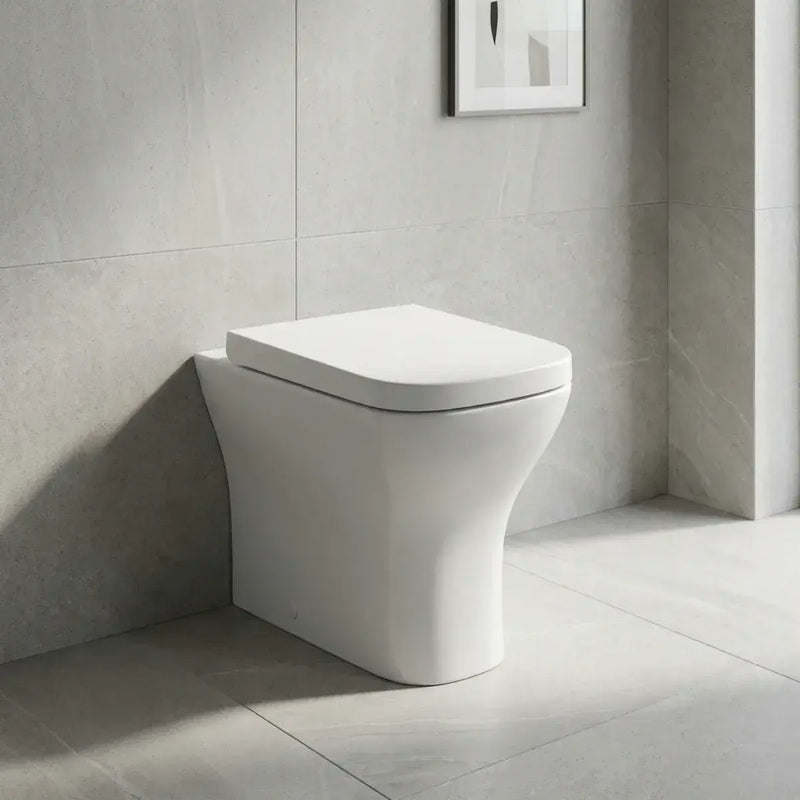 Cedare Back To Wall Toilet inc Soft Close Seat