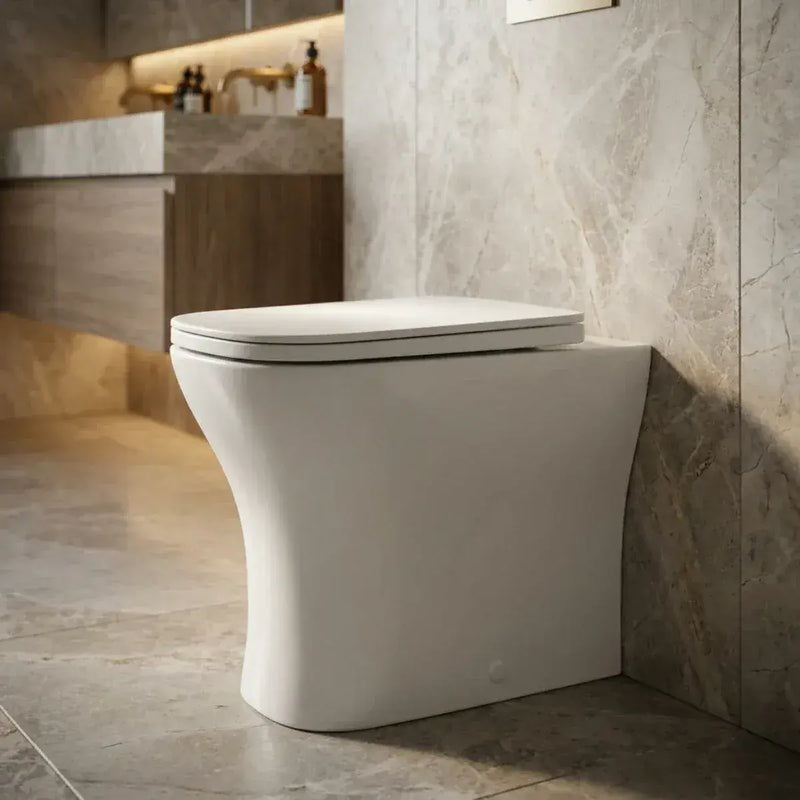 Cedare Back To Wall Toilet inc Soft Close Seat