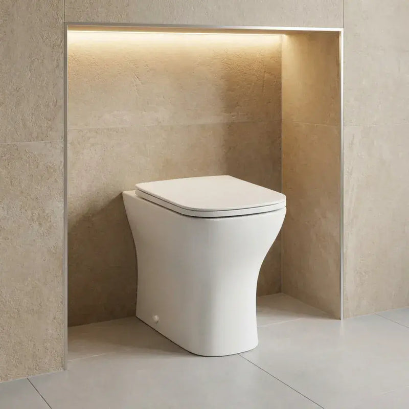 Cedare Back To Wall Toilet inc Soft Close Seat