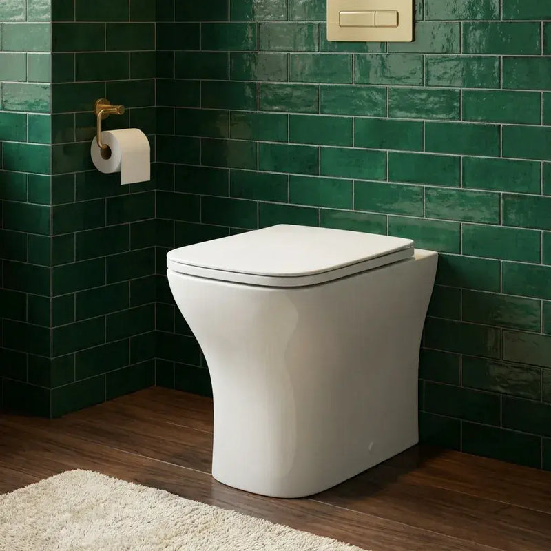 Cedare Back To Wall Toilet inc Soft Close Seat