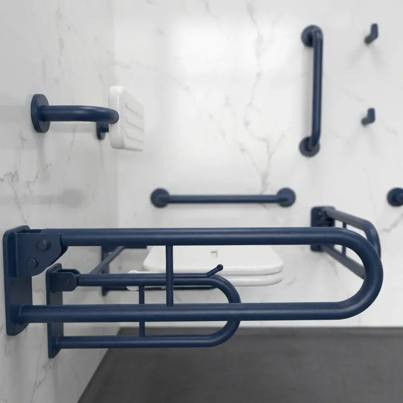 Changing Room Doc M Pack with Stainless Steel, Blue, Grey or White Rails