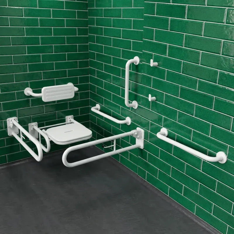 Changing Room Doc M Pack with Stainless Steel, Blue, Grey or White Rails