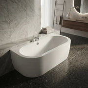 Columba 1700 x 750mm Back To Wall Bath and Panel