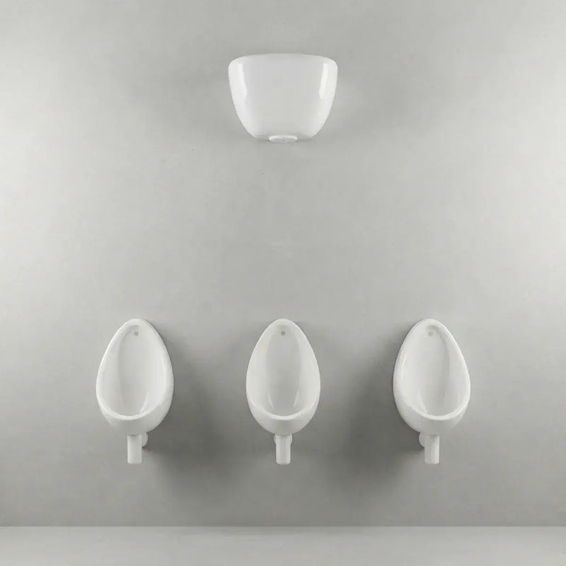 Concealed Urinal Pack with Ceramic Cistern 1,2,3 or 4 Bowl - Single Bowl