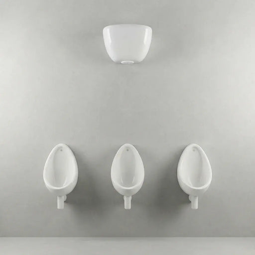 Concealed Urinal Pack with Ceramic Cistern 1,2,3 or 4 Bowl - Single Bowl