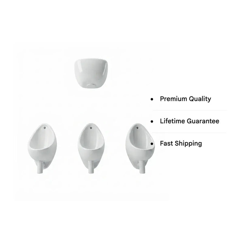 Concealed Urinal Pack with Ceramic Cistern 1,2,3 or 4 Bowl