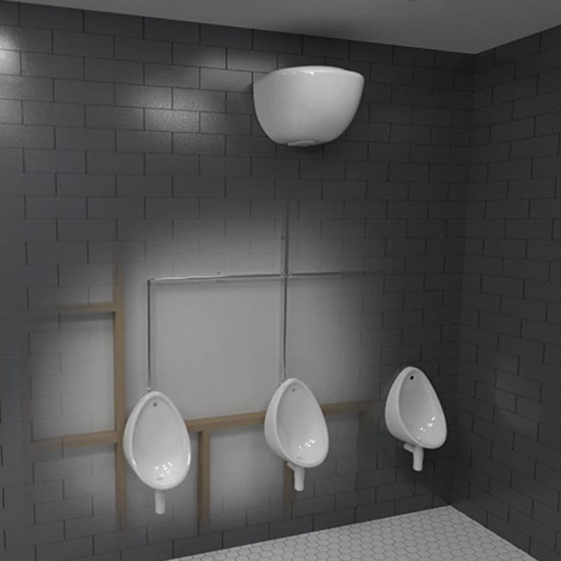 Concealed Urinal Pack with Ceramic Cistern 1,2,3 or 4 Bowl