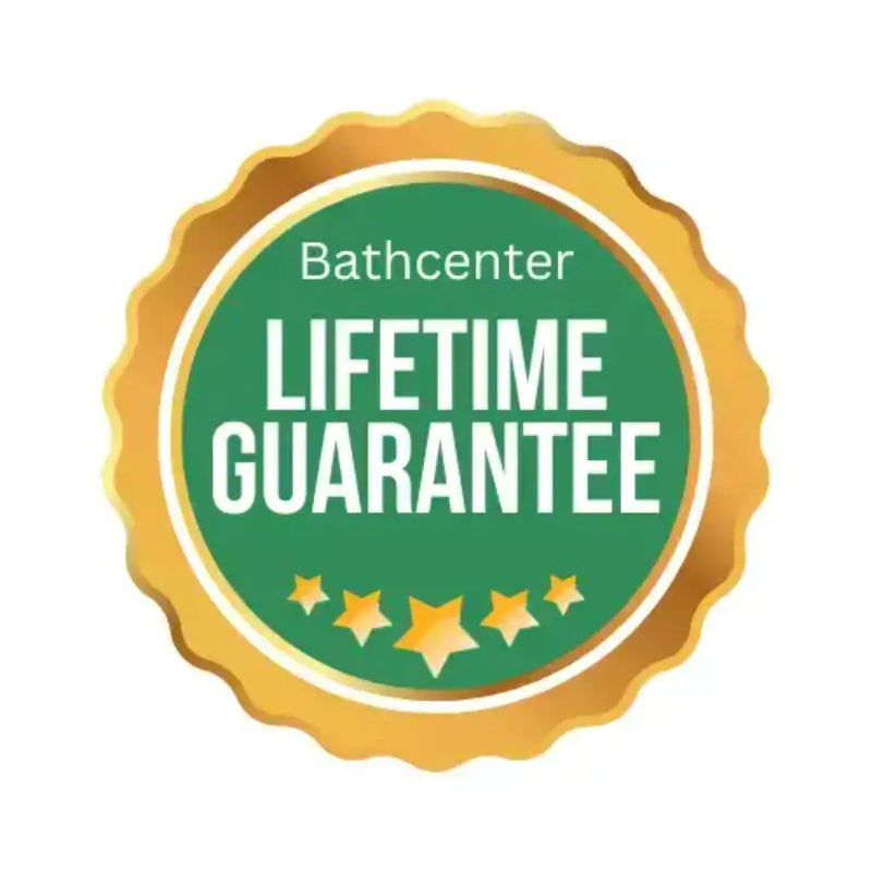 Cruz Rimless Close Coupled Toilet with Optional Colour Flush Push Button & Soft Close Seat