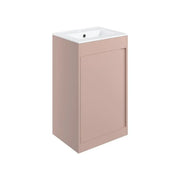 Cruzz 510mm Floor-Standing Basin Vanity Unit & Basin Matt Antique Rose