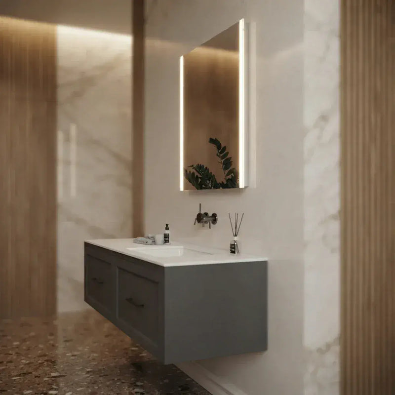 Cryan 700x500mm Rectangle LED Mirror