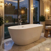 Cygnus 1550 x 740mm White Freestanding Bath