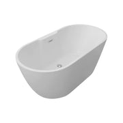 Cygnus 1655 x 745mm White Freestanding Bath