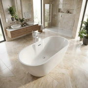 Cygnus 1655 x 745mm White Freestanding Bath