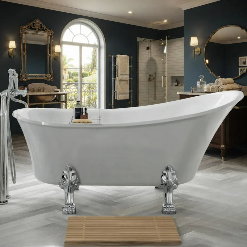 Darcy 1620 x 710mm Traditional Freestanding Bath